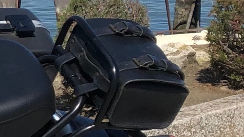 Bmw r80g bauletto cuoio - bmw,