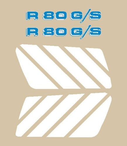 Bmw 1985 86 moto - 80, g/s