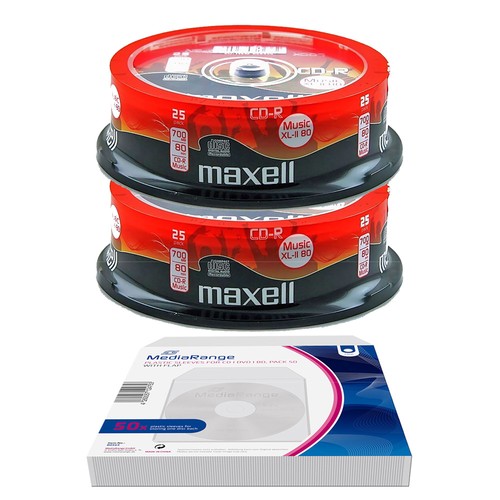 Maxell 628529 2x25 80 - 628529, cd-r