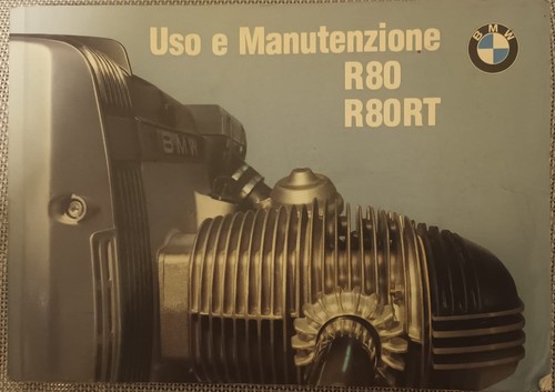 Bmw r80 r80rt libretto uso - bmw,